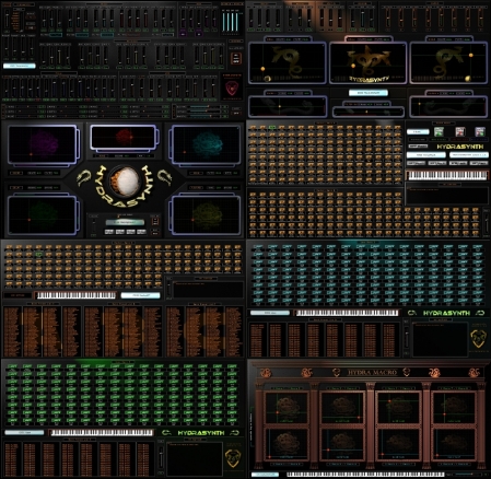 CTRLR Panel ASM HYDRASYNTH CTRLR Panel ASM HYDRASYNTH